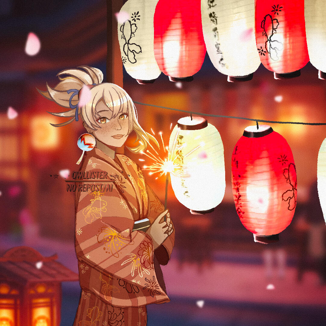 A Summer Festival's Eve - Yoimiya Genshin Impact