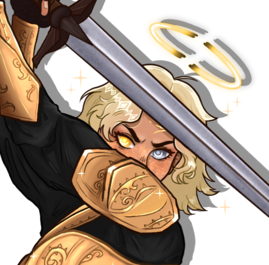 Astrea, Fallen Aasimar of Tyr (click for more)